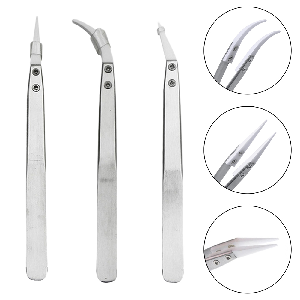 3pcs Insulated for static Cera - Electronics Repair Hobby 评论和价格