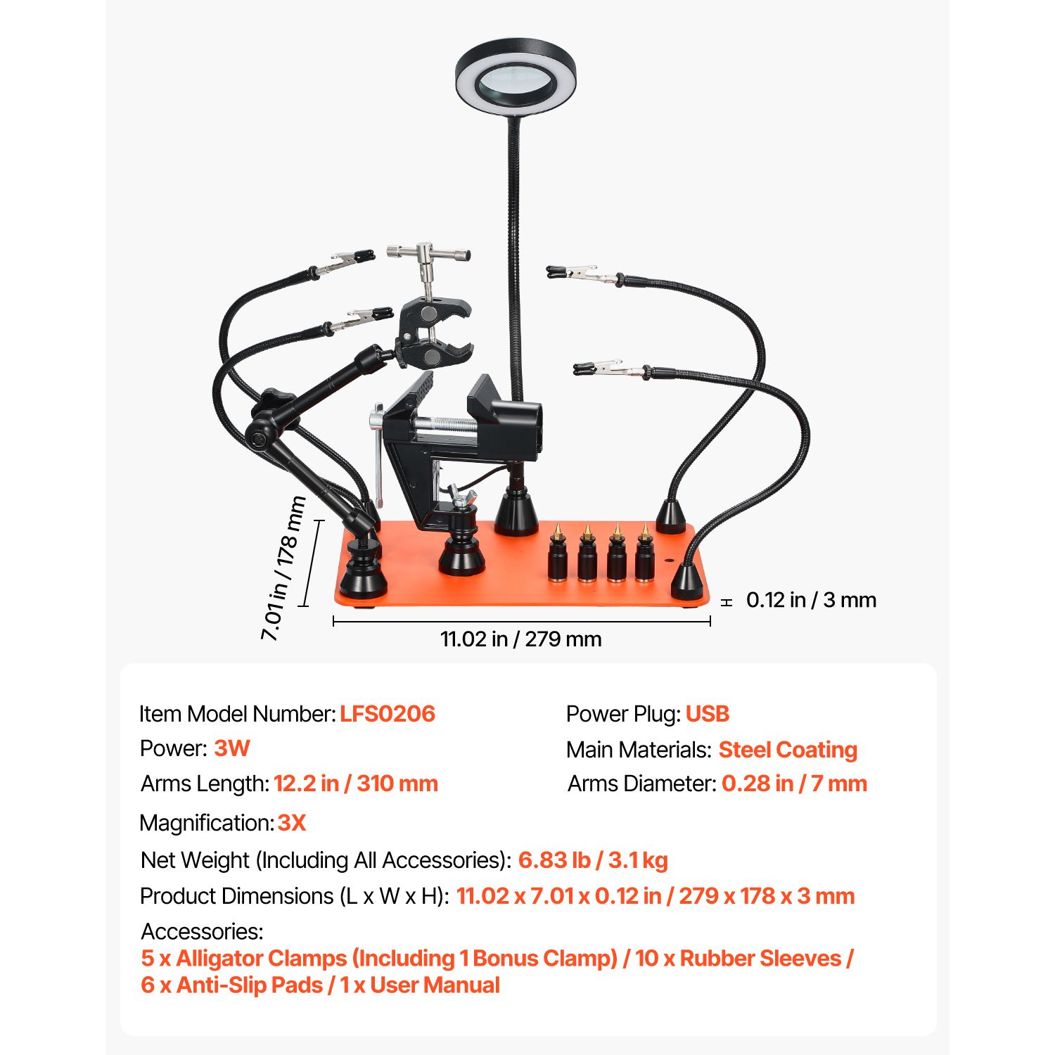 Magnetic Helping Hands Solderi - Electronics Repair Hobby 评论和价格