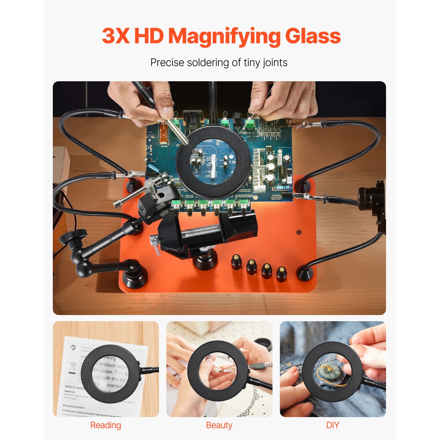Magnetic Helping Hands Solderi - Electronics Repair Hobby 评论和价格