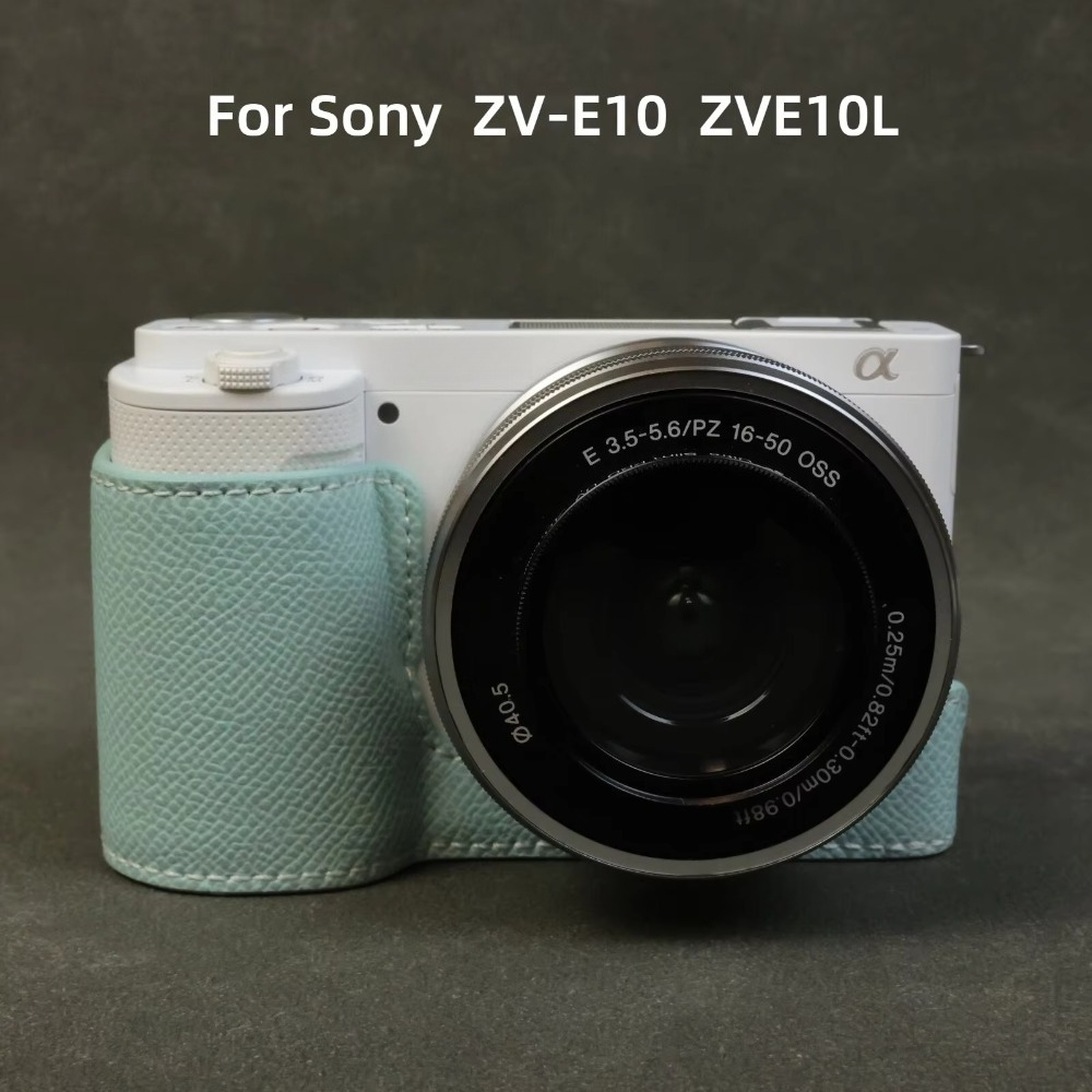 Leather Protective Case For So - Sony Camera Zv-E10 评论和价格